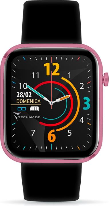 Actual product image Techmade Smart Watch Hava Pink TM-HAVA-BPK