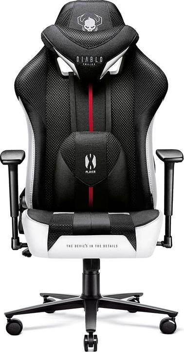 Diablo Fotel Chairs X-PLAYER 2.0 King Size Czarno-biały
