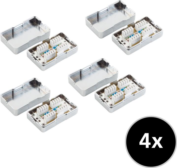 Actual product image Shiverpeaks S/CONN maximum connectivity network extension 4-piece SET (Cable connection box)