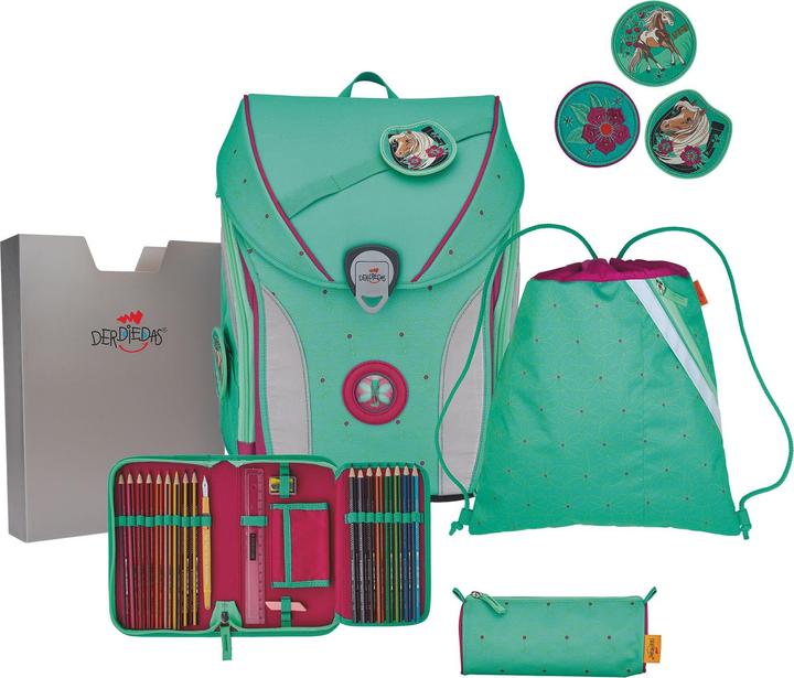 Actual product image Derdiedas ErgoFlex Max 5-piece school bag set (25 l)