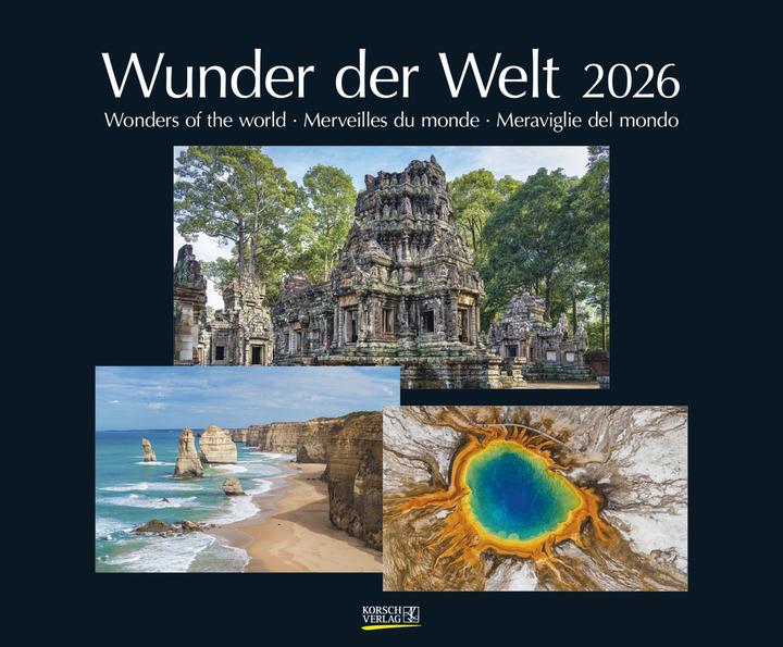 Produktbild Verlag Bildkalender Wunder-Welt 2026, Papierformat: Kein (Deutsch)