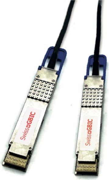 Produktbild SwissGBIC DAC 400Gb Passive 2m QSFPDD-400G-D-CAB-2M
