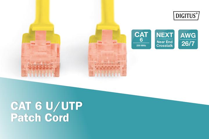 Image du produit Digitus Câble de réseau (U/UTP, CAT6, 2 m)