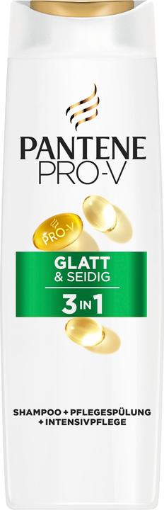 Pantene Pro-V Glatt & Seidig 3 in 1 (250 ml, Flüssiges Shampoo)