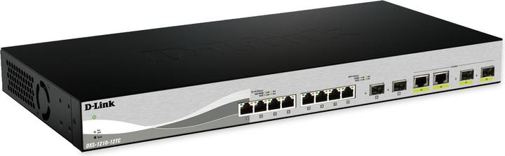 Immagine prodotto D-Link Smart+ L2+ 10 porte 10GbE SFP+ e 2 porte Multigigabit Copper/SFP+ 100M/1G/2.5G/5G/10G (12 Porti)