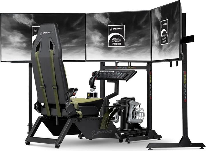 Actual product image Next Level Racing Flight Simulator BOEING Military Edition