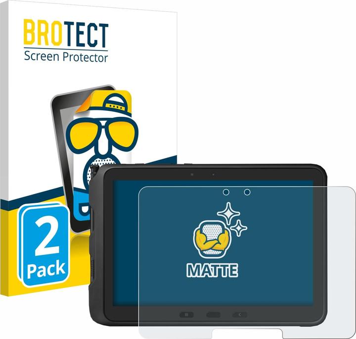 Actual product image BROTECT Anti-glare screen protector matt (2 Piece, Galaxy Tab Active Pro)