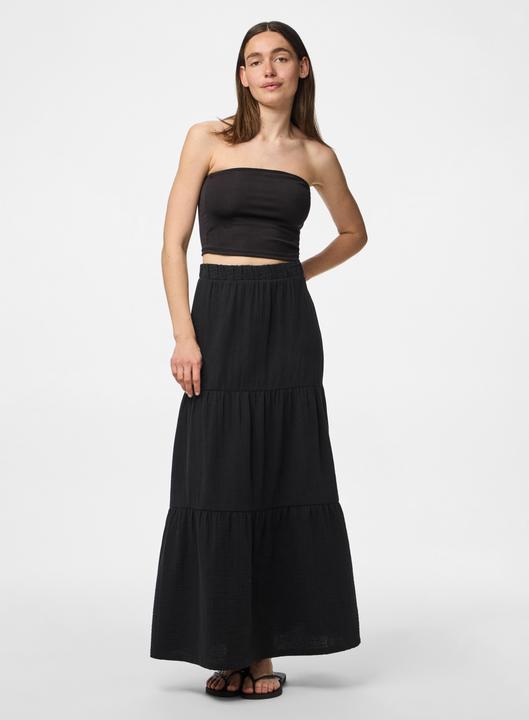 Produktbild Pieces Pcsikka Hw Maxi Skirt Wvn Noos (M)