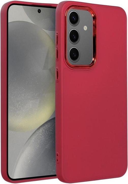 Produktbild OEM Back panel cover FRAME Case for SAMSUNG S24 Plus magenta