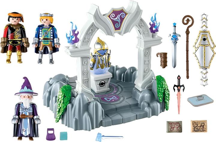 Actual product image Playmobil Shrine of magical armor (70223, Playmobil Novelmore)