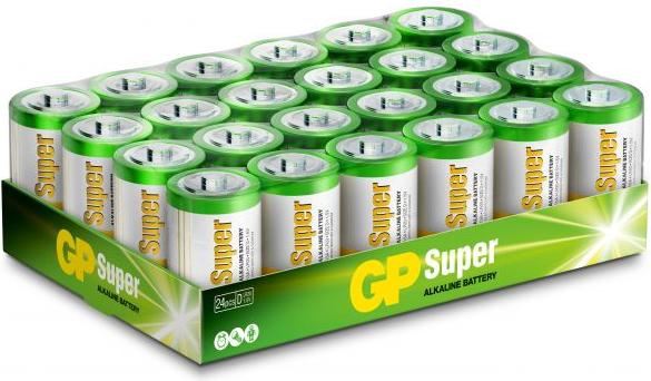 Actual product image GP Batteries 13A-S24/ LR20 battery - 24 Pack (24 pcs., D)