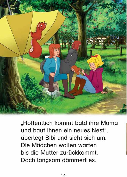 Produktbild Bibi & Tina: Wo ist die Eichhörnchen-Mama? (Deutsch, Dorothea Flechsig, 2021)