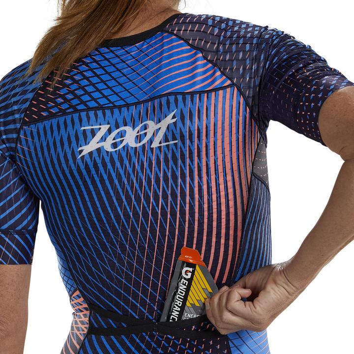 Image du produit Zoot Combinaison de triathlon aérodynamique pour femmes Style Stoke (M)