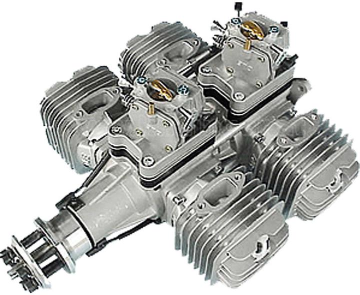 Image du produit DLE Engine DLE Engines DLE 222 4-Zylinder Benzin Motor "Original" mit Inspektion