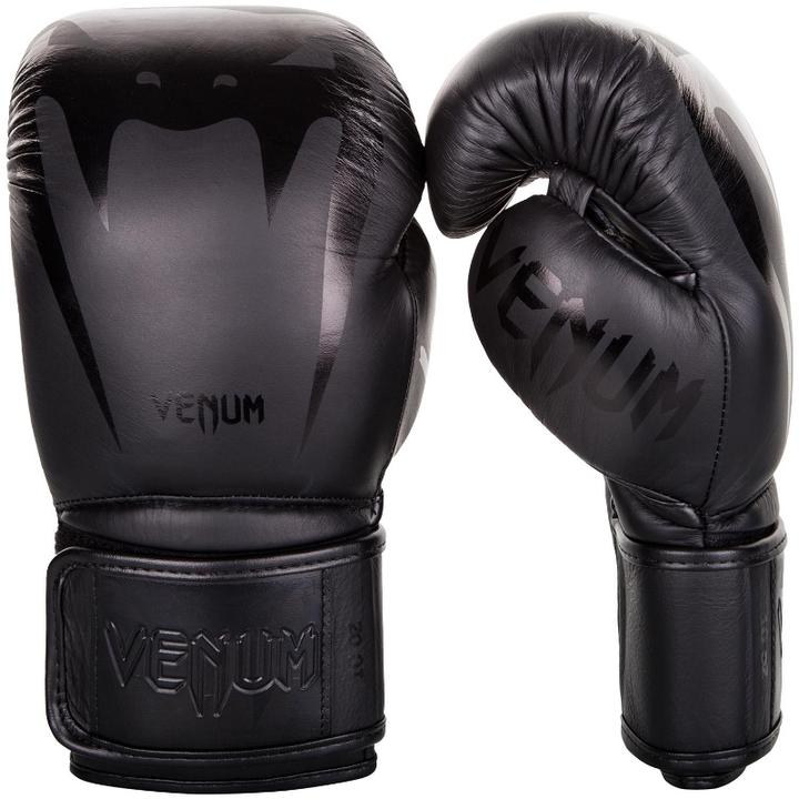Immagine prodotto Venum Guanti da boxe Giant 3.0 - Nappa nera/nera (10 OZ, Taglia unica)