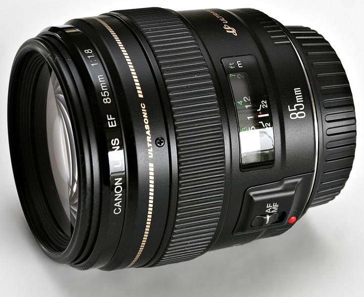 Actual product image Canon EF 85mm f/1.8 USM (EU) (Canon EF, full size)