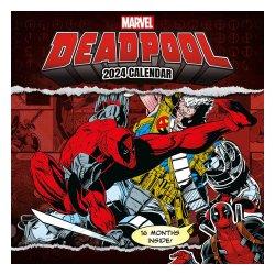 Immagine prodotto Pyramid Calendario Marvel 2024 Deadpool (30 x 30 cm, Inglese)