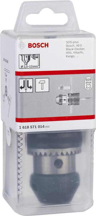 Produktbild Bosch Professional Zubehör Zahnkranzbohrfutter bis 13 mm. Für Bohrmaschinen/Schrauber