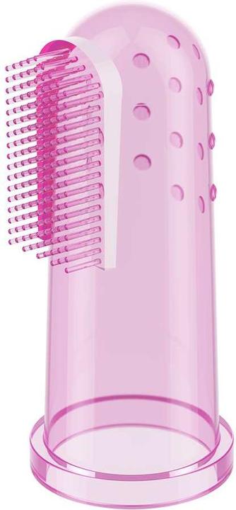 Produktbild Babyono Fingerzahnbürste aus Silikon mit Box mit Box (Weich, 1 x)