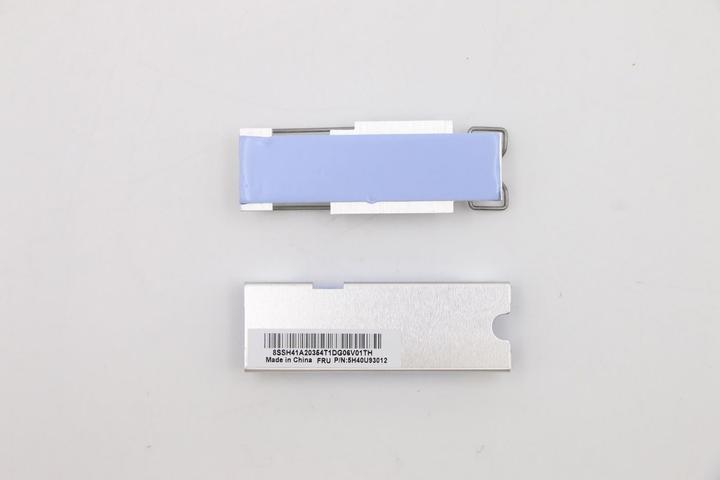 Actual product image Lenovo M2 2280 SSD heatsink