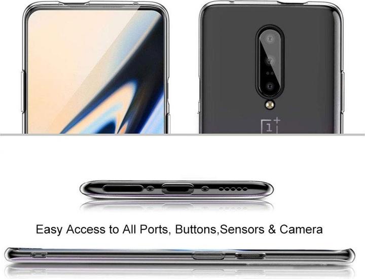 Actual product image Screenguard OnePlus 7 Pro Flexible TPU Clear Case (OnePlus 7 Pro)