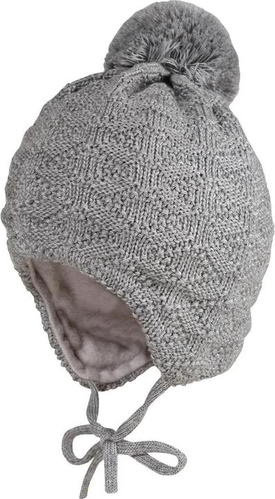 Produktbild Maximo Wintermütze Pompon graumeliert Gr. 49 (49)