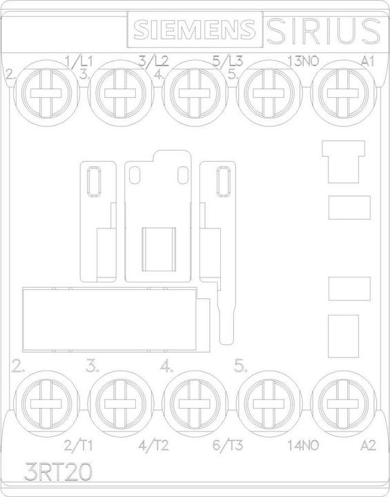 Produktbild Siemens Schütz 7,5kW 230Vac Größe 00