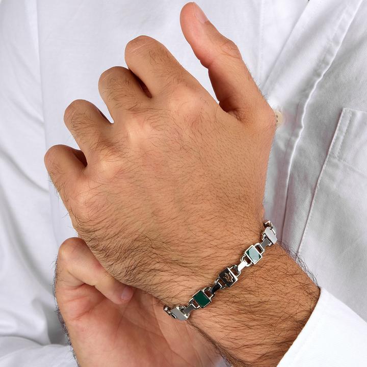 Immagine prodotto Maserati Armband (19 cm, Ceramica, Acciaio inossidabile)