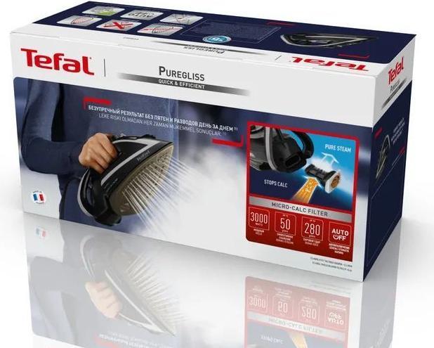 Produktbild Tefal Dampfbügeleisen, Puregliss (3000 W, 270 g/min)