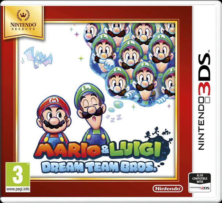 Produktbild Nintendo Mario & Luigi Dream Team Bros. (Selects) (3DS, EN)