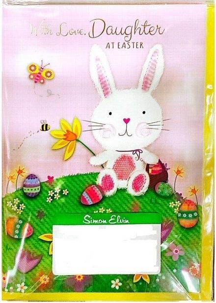 Immagine prodotto Simon Elvin With Love Daughter Pasqua Biglietto d'Auguri Misura Confezione 6 (6 pz.)