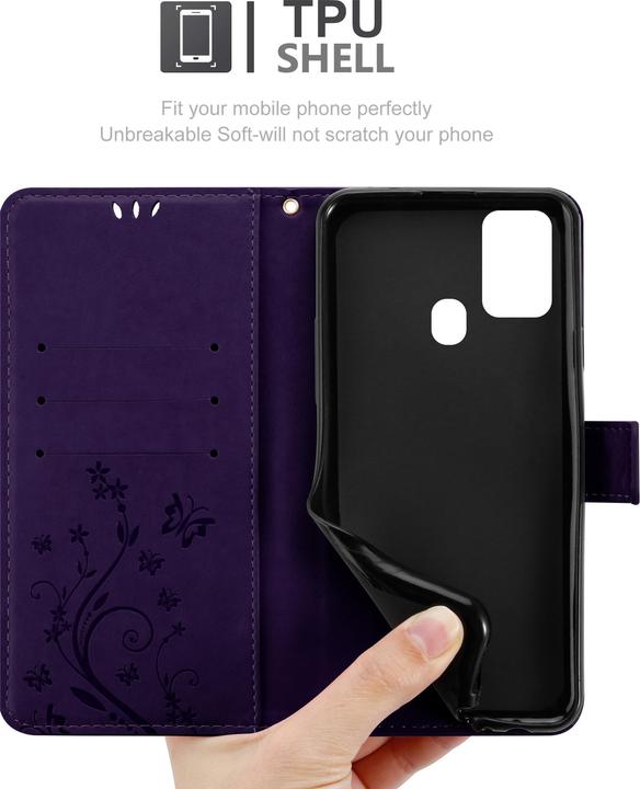 Immagine prodotto Cadorabo Copertina del libro di fiori (Samsung Galaxy M31)