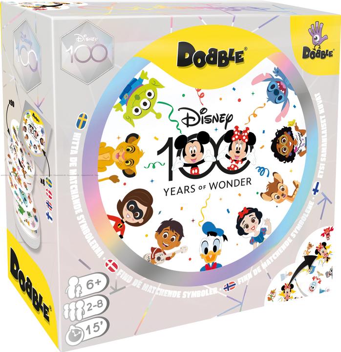Produktbild Dobble Disney 100 Years of Wonder (Dänisch)