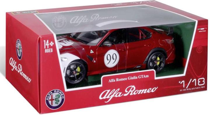 Produktbild Bburago Alfa Romeo GTAm Racing