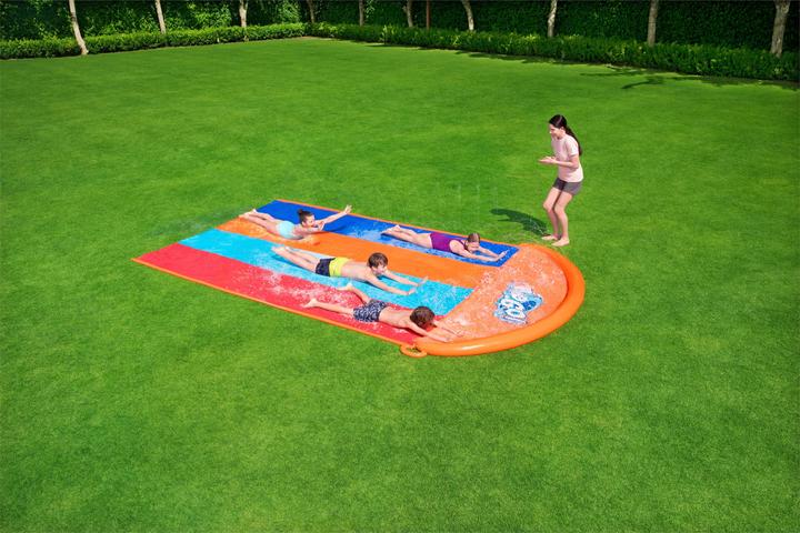 Image du produit Bestway 52323, Garden water slide, 3 yr(s), Gonflable, 4880 mm, 3.34 kg (4.88 m)