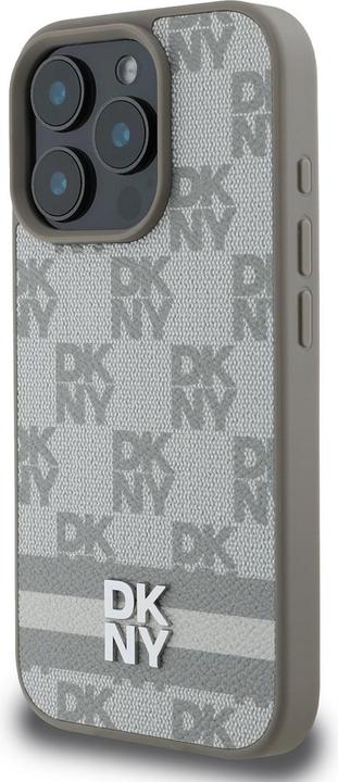 Actual product image DKNY Checkered Pattern and Stripe Case (Apple iPhone 16 Pro Max)