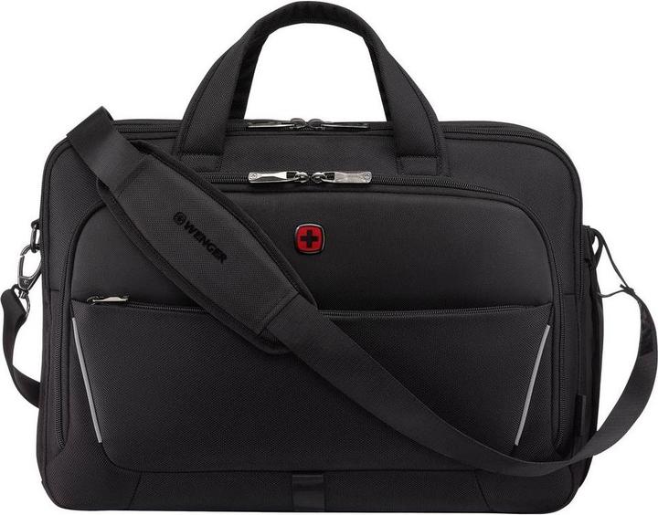 Productafbeelding Wenger Meteor Brief 16 - 17" Laptop-Tasche mit Tablet-Fach - schwarz (17")
