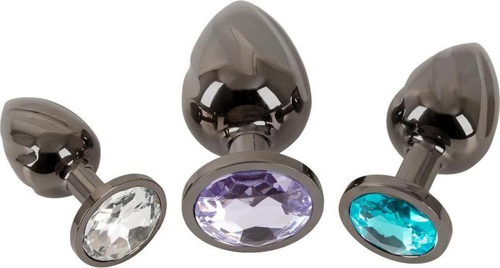 Productafbeelding Anos Metalen buttplug set