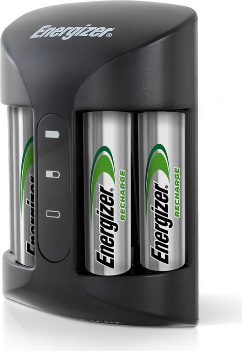 Image du produit Energizer Recharge Pro (4 pcs, AA, 2000 mAh, Piles rechargeables + chargeur)