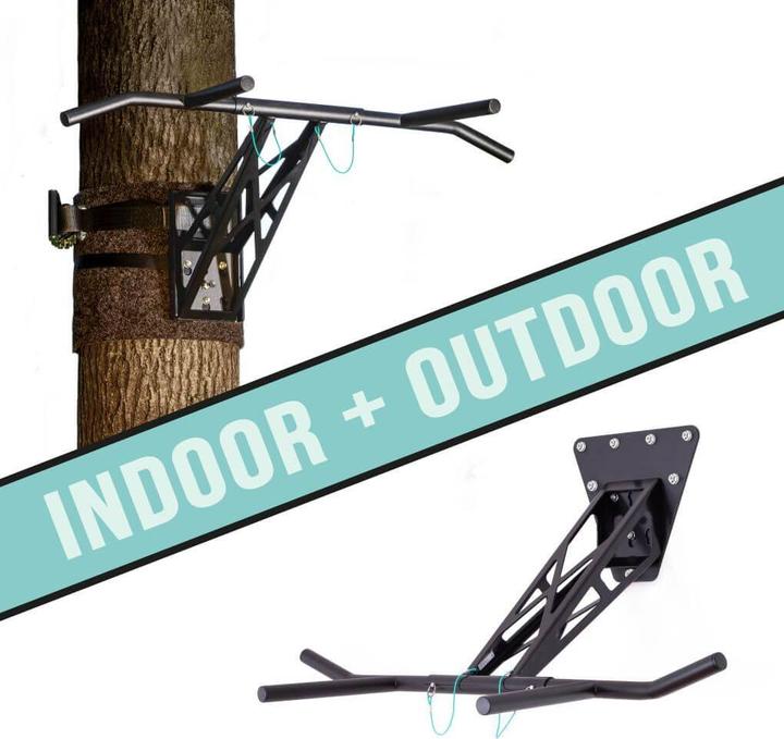 Pullup & Dip Mobile Klimmzugstange und Dip-Stange für indoor und outdoor, weltweit einzigartig