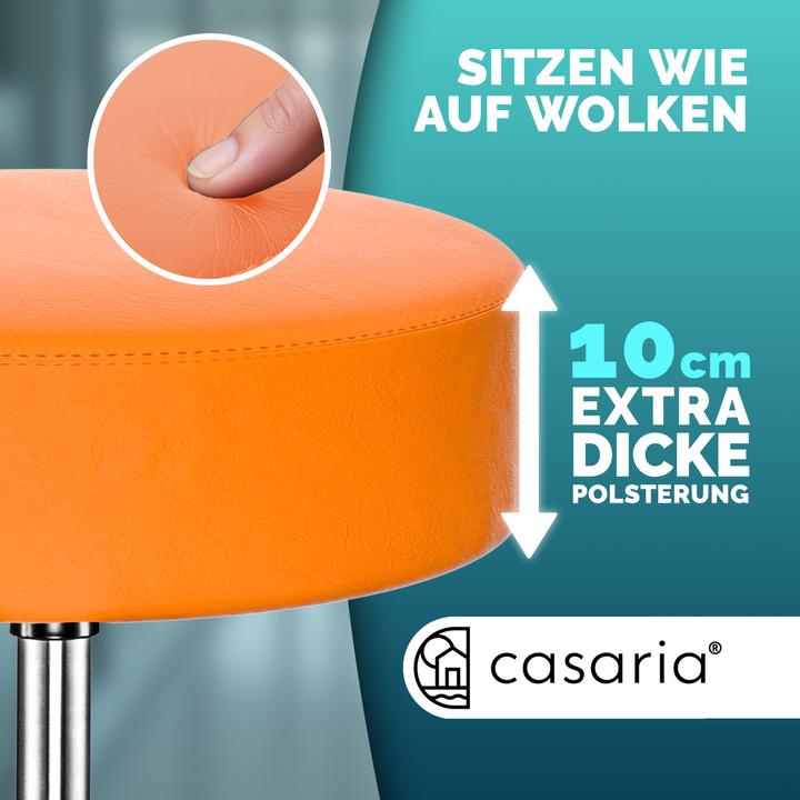 Actual product image Casaria Rollhocker