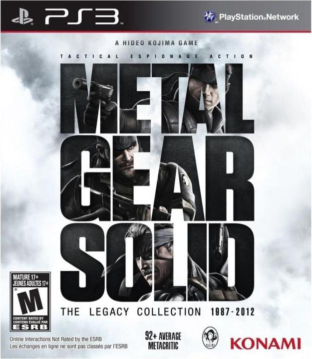 Actual product image Konami Metal Gear Solid: The Legacy Collection (Import) (PS3)