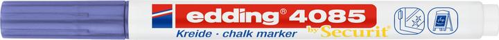 Actual product image Edding Chalk Marker 4085 Violet-Metalic (Purple-Metalic, 2 mm, 1 x)