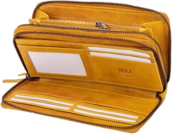 Actual product image Mika Ladies' wallet grey-brown/taupe