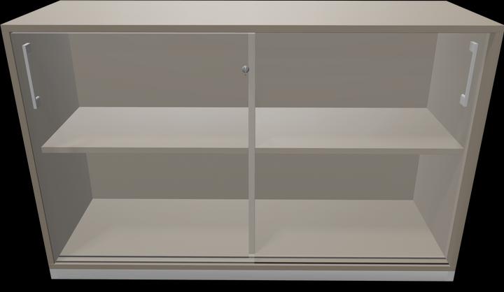 Actual product image Narbutas Choice sliding door cabinet (120 x 40 x 76 cm)