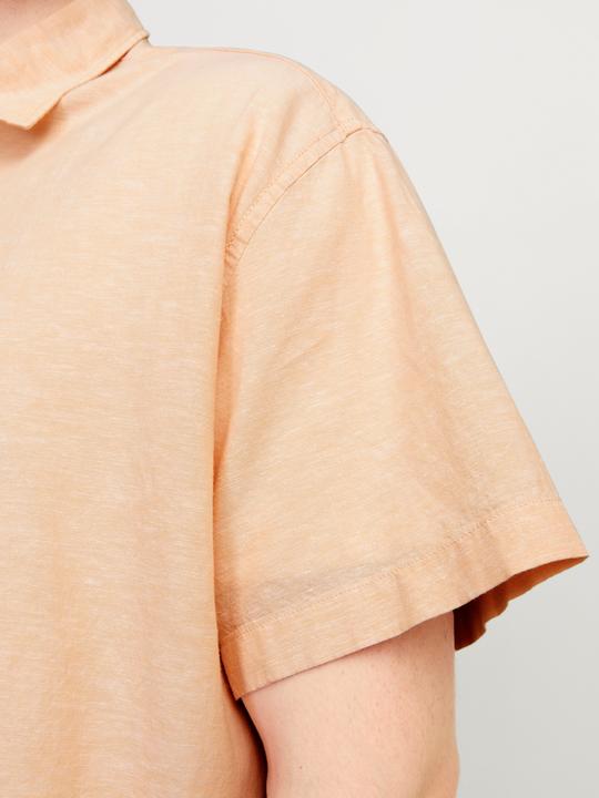 Produktbild Jack & Jones Jjelinen Blend Shirt Ss Sn Pls (6XL)