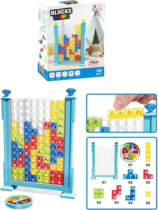 Actual product image Thimble Toys Blocks Game Tetris