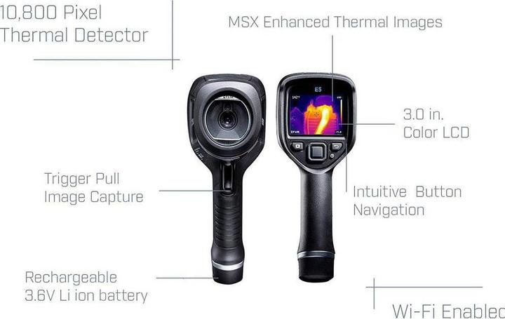 Productafbeelding Flir E5xt WiFi warmtebeeldcamera