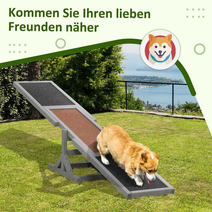 Immagine prodotto PawHut Dondolo per cani con rivestimento antiscivolo (Destrezza)