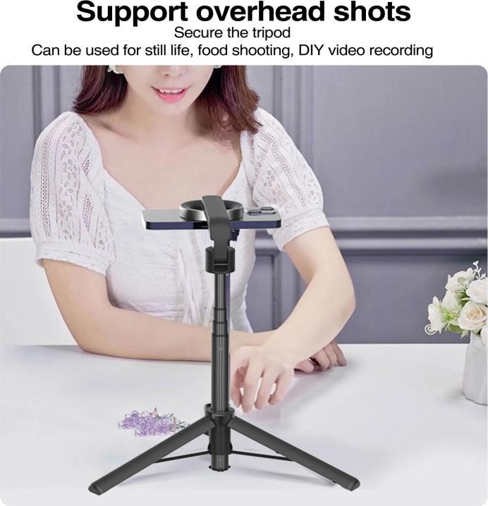 Actual product image Ueli Express MagSafe selfie stick with integrated tripod and remote control 61cm